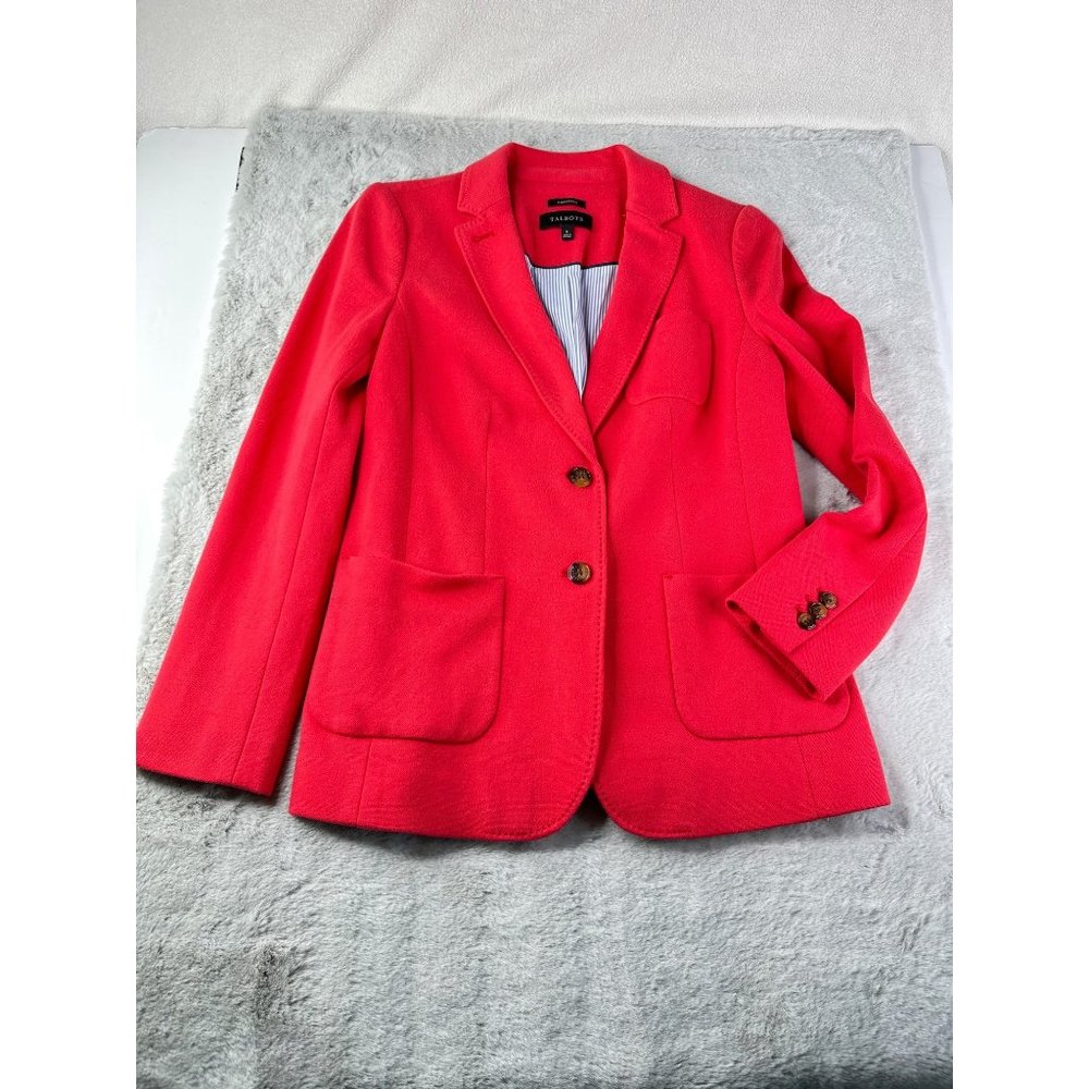 Talbots Women's Red Blazer. Women’s 6